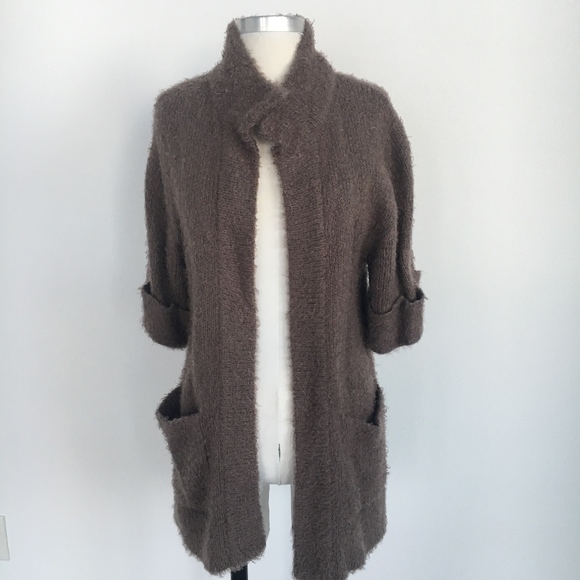 Kensie Teddy Oversized Cardigan - Picture 1 of 5